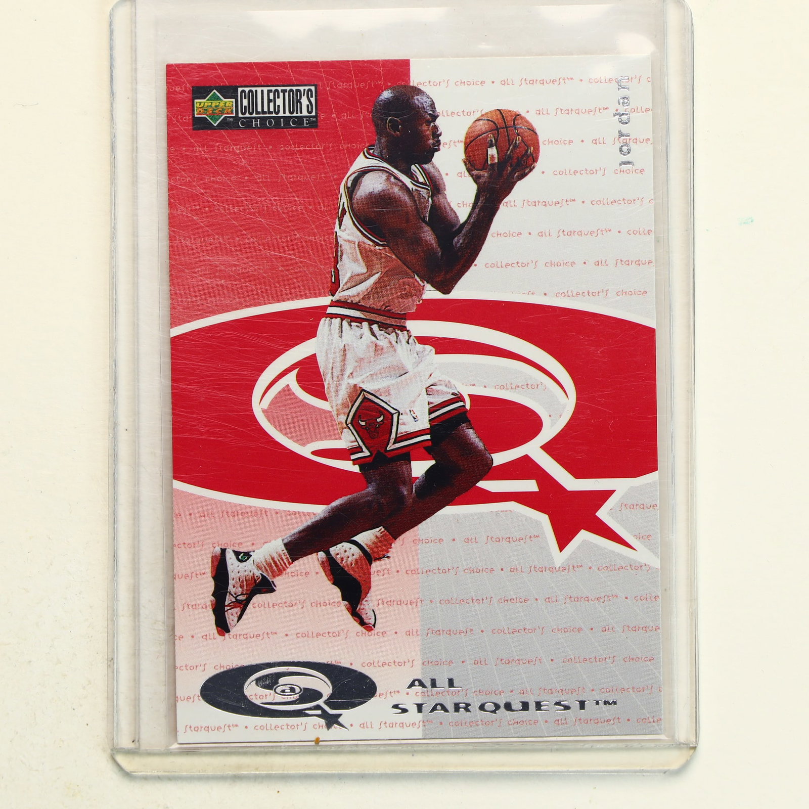Michael Jordan 1998 Starquest Red Insert Basketball card (1 of 2)