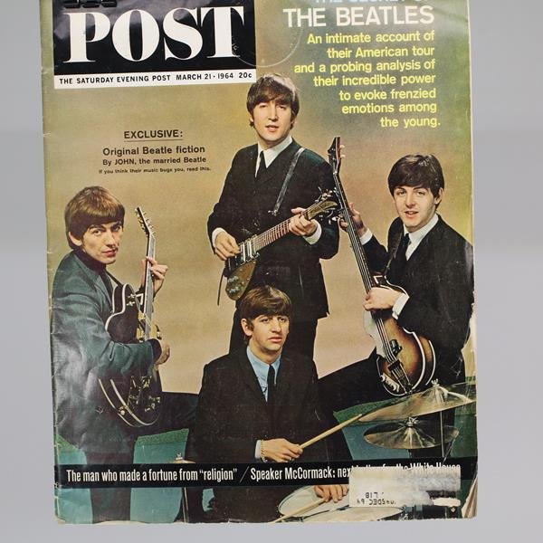 1976 Beatles Subway Size One Stop Poster & 1964 Post (1 of 2)