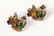 3 pc Sterling Silver Mardi Gras Crown Earrings & Pin - 2