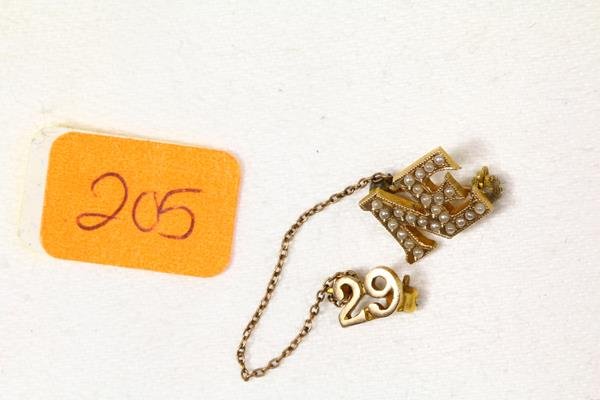Vintage 10K Yellow Gold NE 1929 (1 of 1)