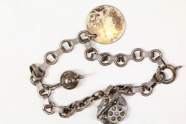 Sterling Silver Charm Bracelet & Charms (1 of 1)