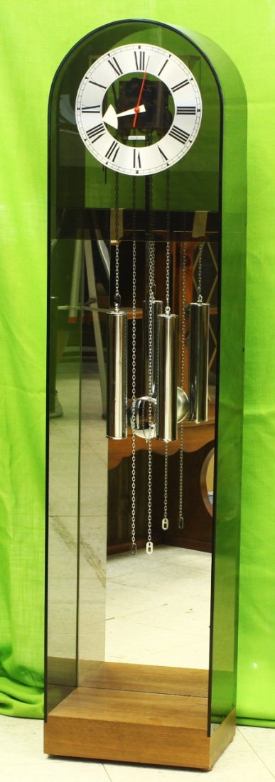 Howard Miller Tall Lucite Clock George Nelson MCM (1 of 1)