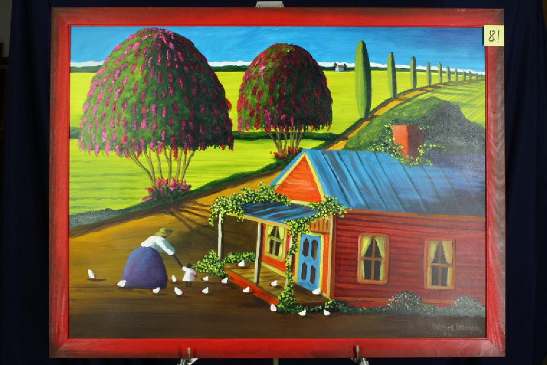 Daniel Doughty Original Painting Eastern Shore Black (1 of 1)