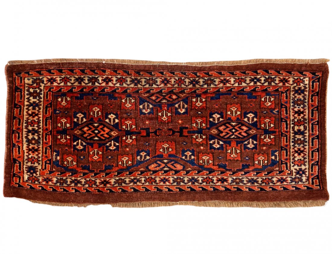 Antique Yamut Turkmen with Kepse Gul Torba (1 of 1)