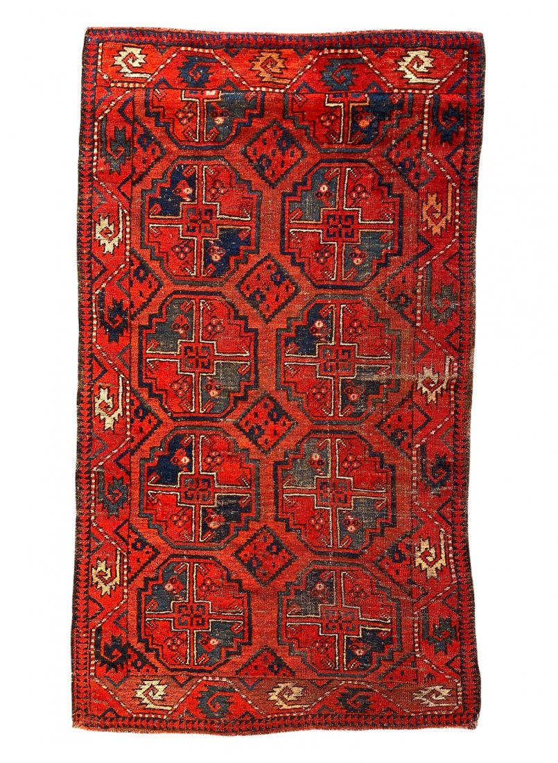 Antique Uzbek Central Asia Karakalpak Rug (1 of 6)
