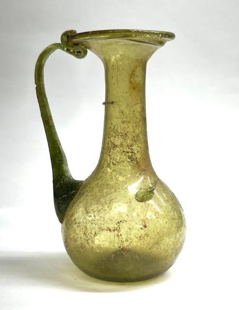 Roman Glass Single-Handled Jug. (1 of 3)