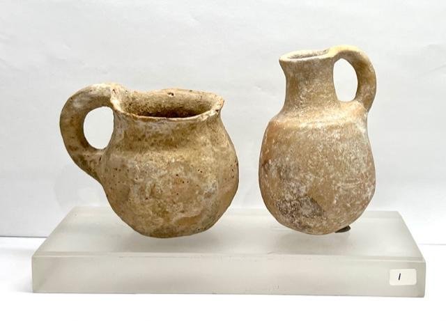 Ancient Near East, Holyland, late Bronze Age Vessels. (1 of 2)