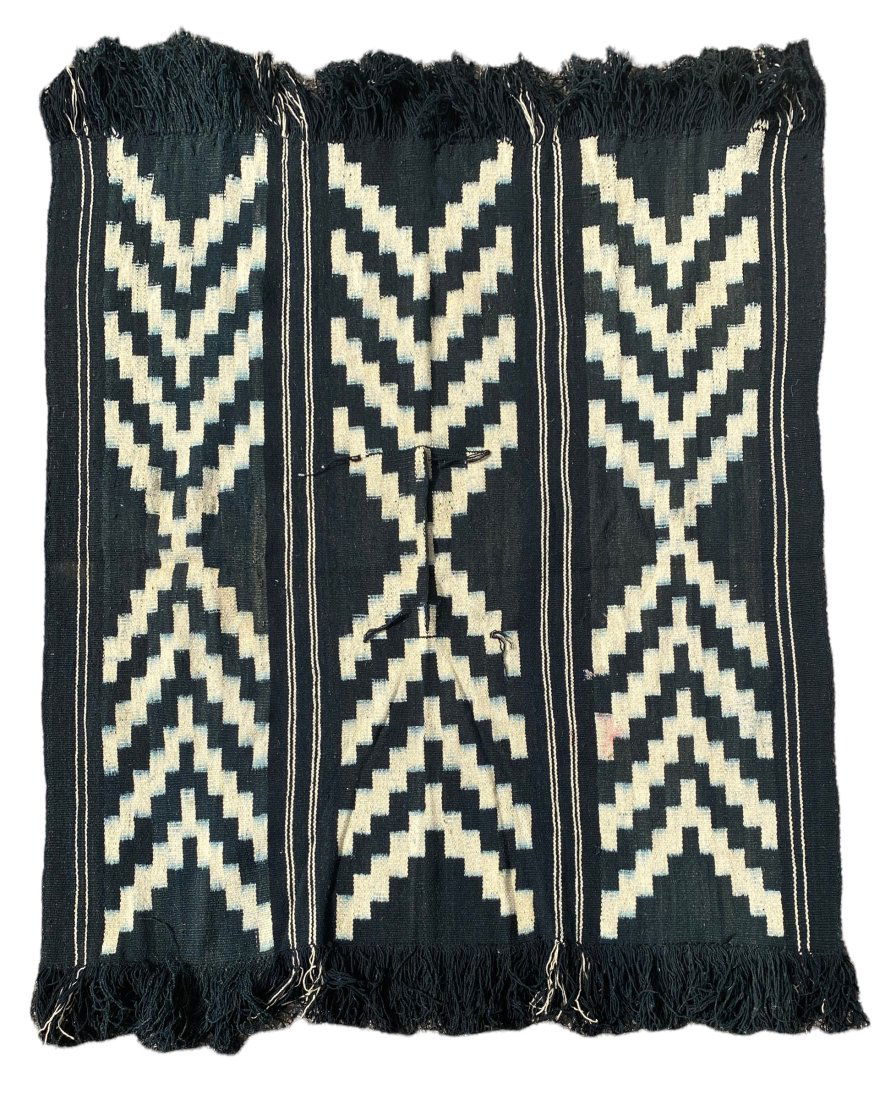 South American Woven Poncho, Mapuche, c. first qua (1 of 9)