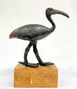 Ancient Egyptian bronze figure of an Ibis.