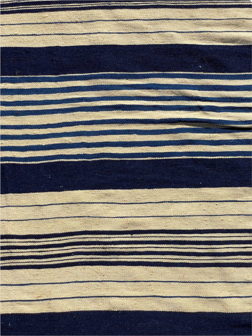 A Very Fine And Large Antique Rio Grande First Half 19th Century Woven In Two Panels (1 of 9)