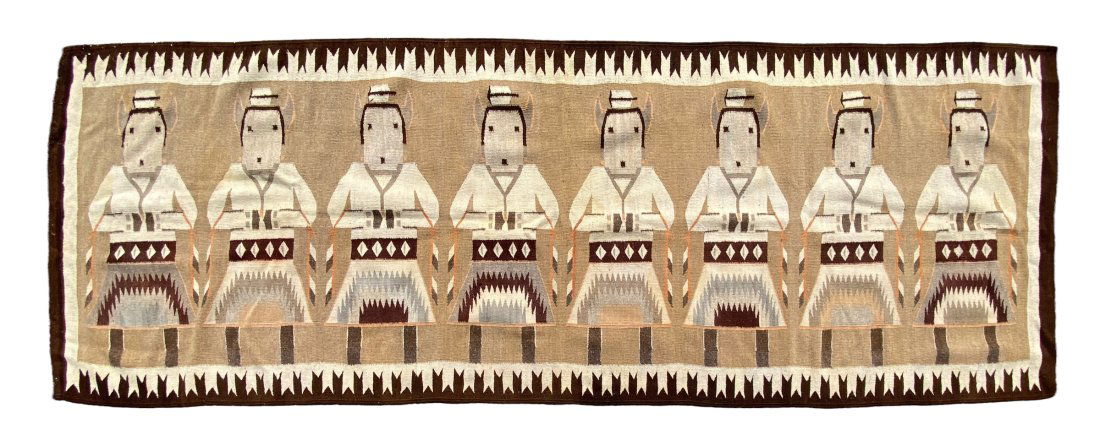 Extremely Rare Antique Navajo Yei Yei Be Chai (1 of 14)