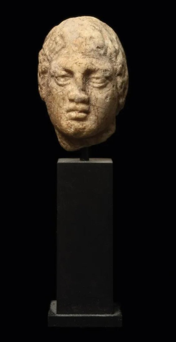 Ancient Roman Marble Male Head. (1 of 5)