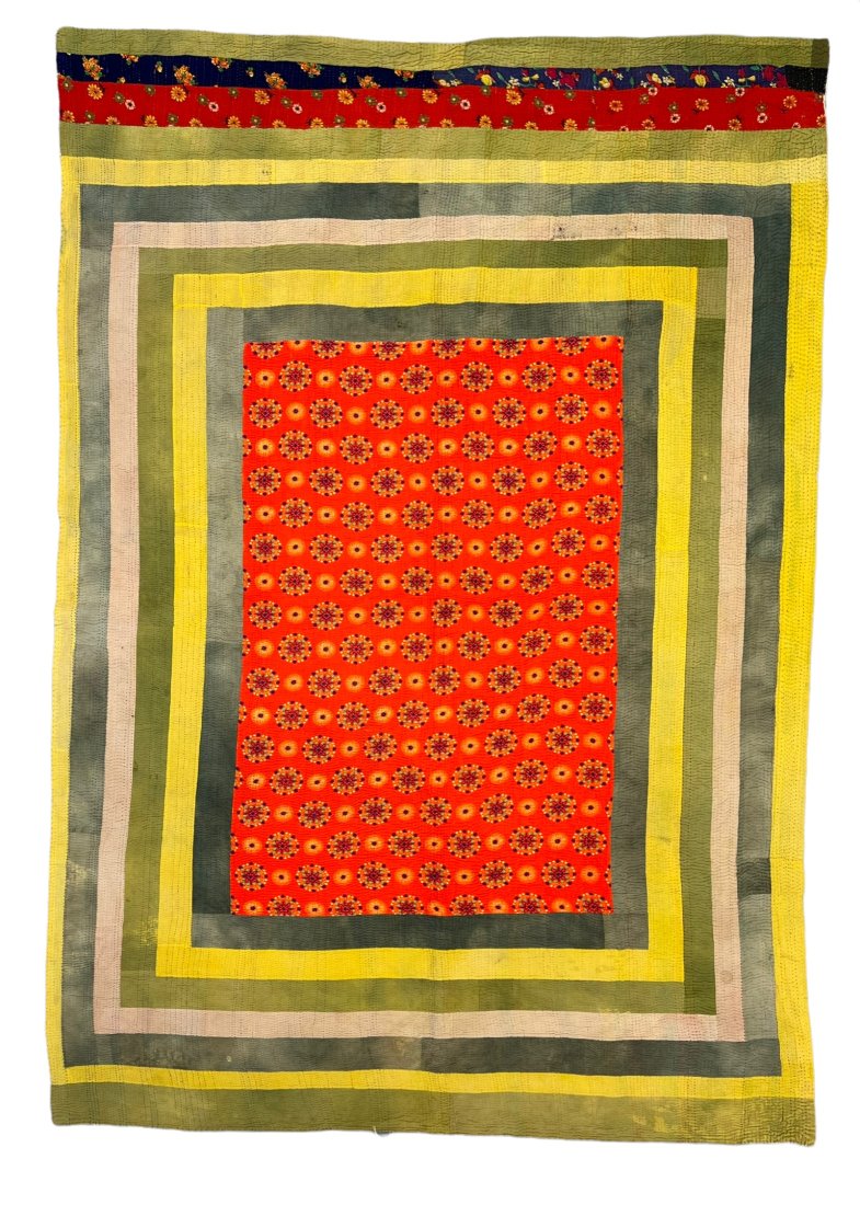 Very Attractive Semi Antique Patchwork Quilt From The Swat Vally (1 of 5)