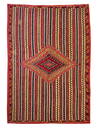 Antique Saltillo Serape Textile 19th Century