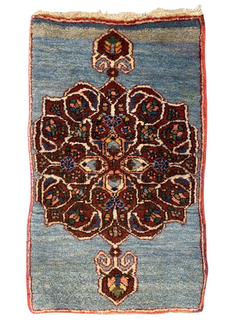 Decorative Antique Kurdish Persian Bidjar Wagireh (1 of 3)