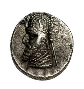 Parthian Silver Drachma coin AR Gotarzes1: Parthian Silver Drachma coin AR Gotarzes1