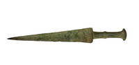 Ancient Luristan Bronze Dagger.