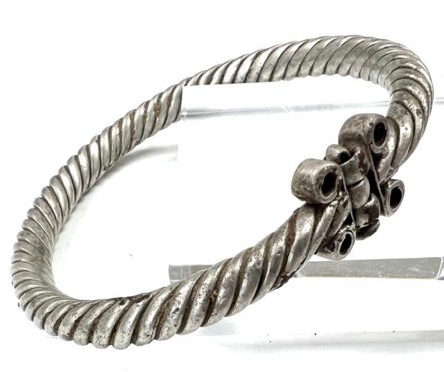 Viking Silver Twisted Bracelet. (1 of 4)