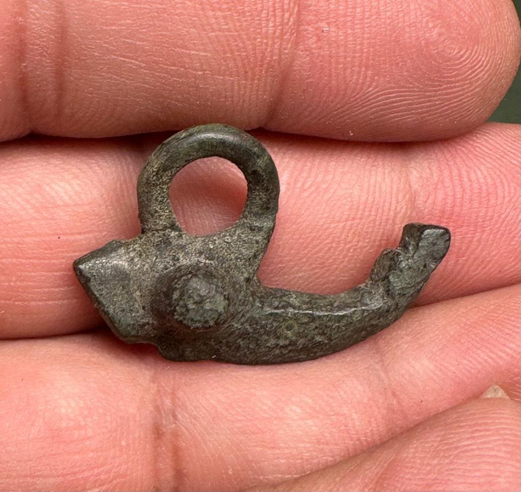 Roman Bronze Phallic Pendant (1 of 4)
