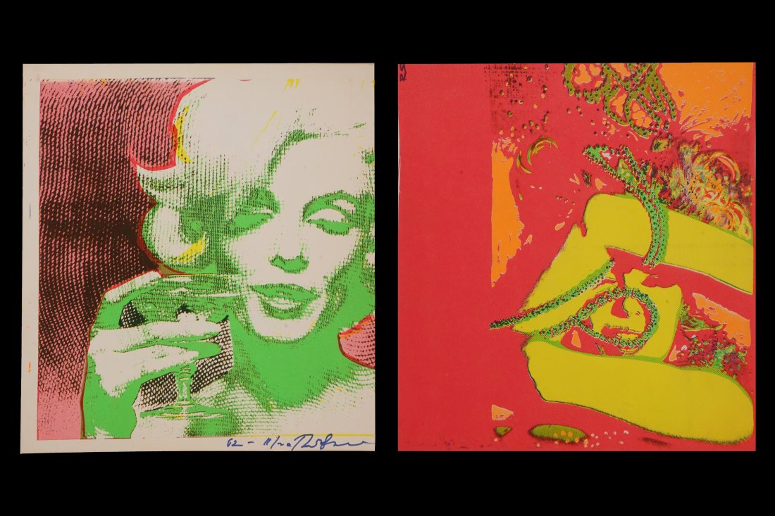 Marilyn Monroe Colorful Portrait Pop Art Serigraphy By Bert Stern From The Last Sitting Series: Marilyn Monroe Colorful Portrait Pop Art Serigraphy By Bert Stern From The Last Sitting Series Done In 1960s For Vogue Magazine New YorkMARILYN MONROE 1962 SERIGRAPH PRINT BY BERT STERN SIGNED. Bert S
