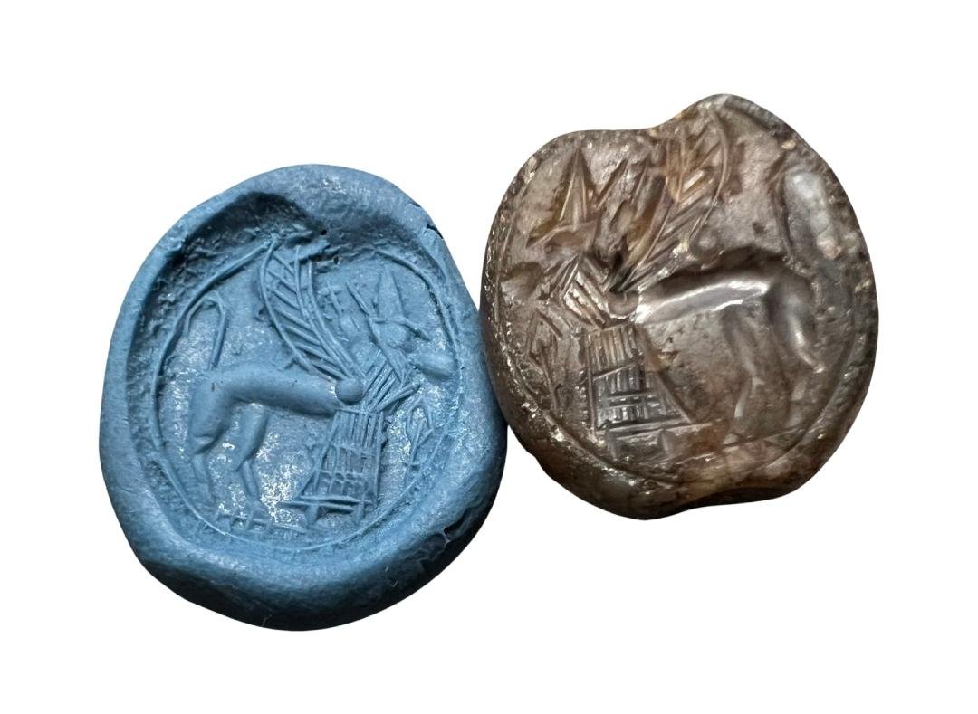 Ancient Near eastern Stone Seal c.800 - 500 BC. (1 of 3)