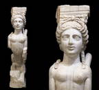 Greek Marble Statue of a Sphinx.