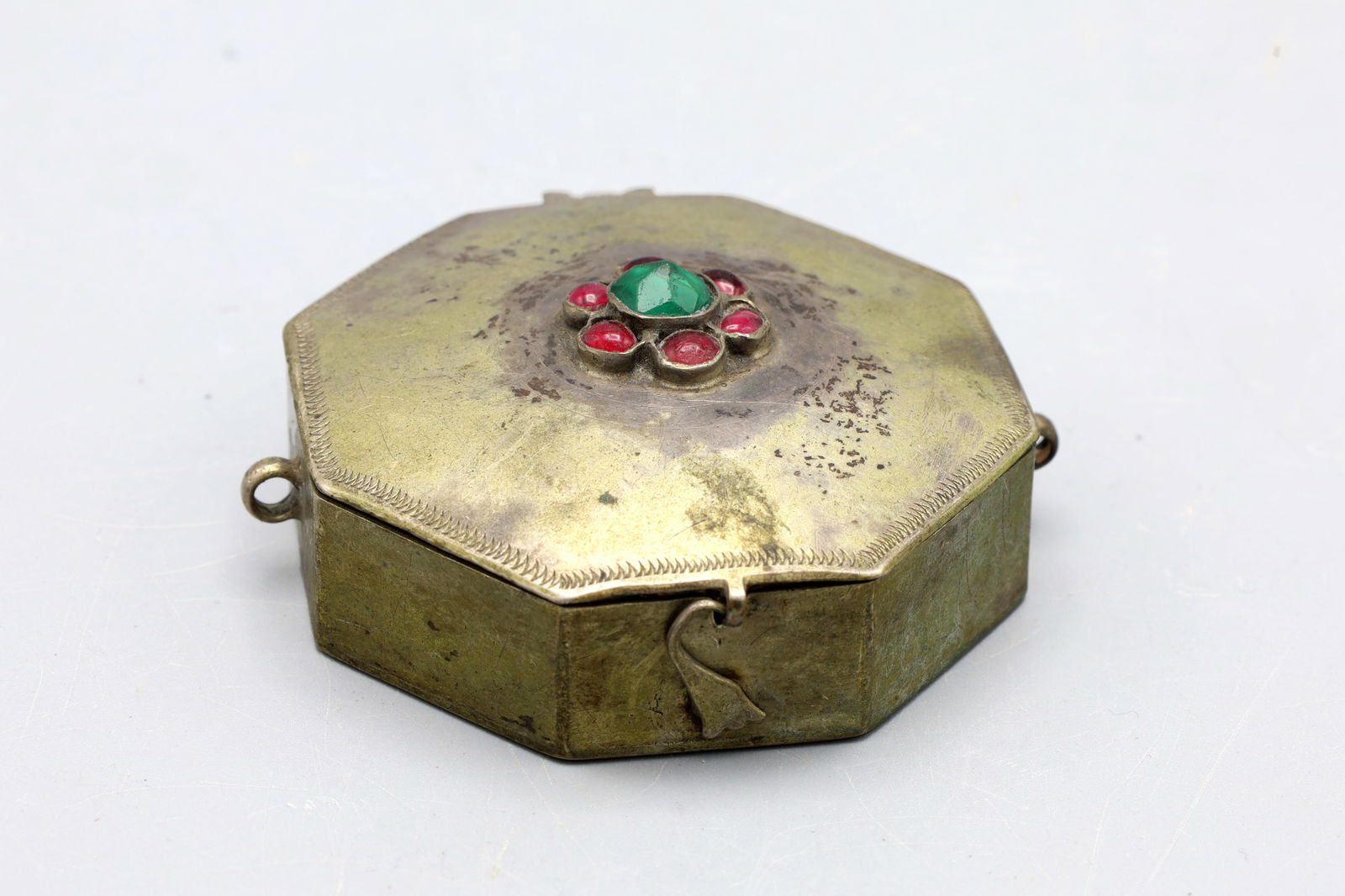 Early 20th Century Brass And Glass Islamic Quran Case Box Pendat, Ethnographica (1 of 5)