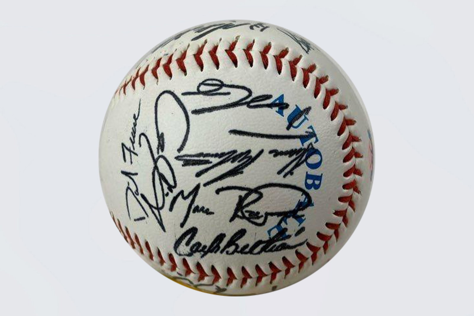 Baseball Hand Written Signatures, Sports Collectibles Memorabilia, Autographed Ball (1 of 3)