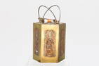 Antique Early 20th Century, Chinese Republic Tea Pot, Warmer, Sake Jug, Brass And Enamel