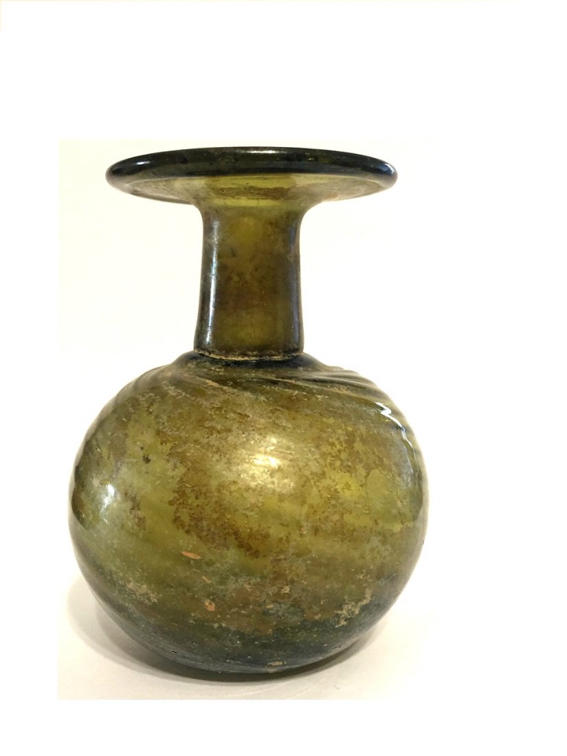 Ancient Roman glass Jar. (1 of 3)