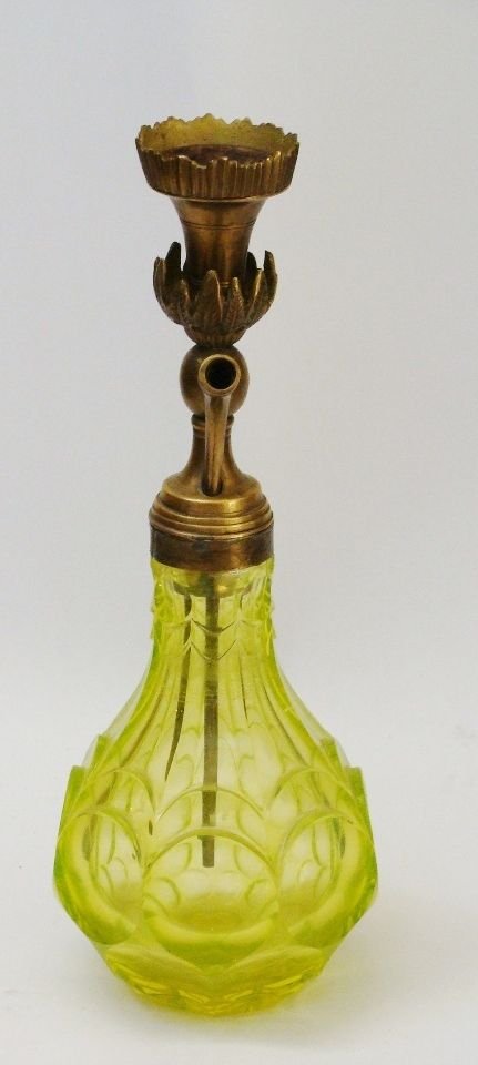 Islamic Ottoman Bohemian Hookah.: Antique Islamic Ottoman Bohemian Hookah, 19th century AD ,Size 35cm
