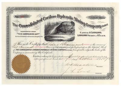 CONSOLIDATED CARIBOO HYDRAULIC MINING