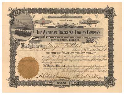 AMERICAN TRACKLESS TROLLEY CO