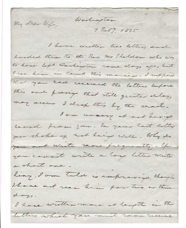 JOHN McLEAN: JOHN McLEAN (1785 - 1861). Associate justice of the Supreme Court, Postmaster general. As a politician, McLean was a frequent candidate for the Whig and Republican nominations for President. ALS. 1 ½