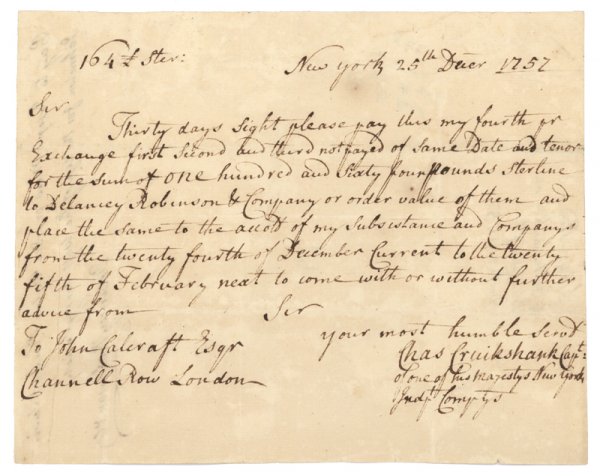 CAPTAIN CHARLES CRUIKSHANK: CAPTAIN CHARLES CRUIKSHANK CHARLES CRUIKSHANK Captain in the Indian wars; Loyalist who left the country immediately after the Revolution. His son-in-law was John Ross, close friend of George Washingto