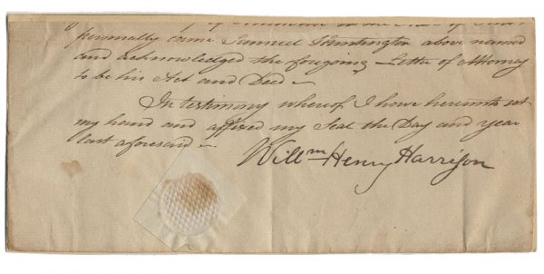 William Henry Harrison: WILLIAM HENRY HARRISON(1773-1841). Ninth President and hero of Tippecanoe in the War of 1812. He was Governor of the Indiana Territory, a Congressman, and Senator before his election as President in 1