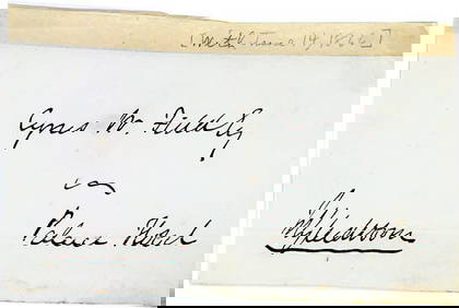 A William Gladstone Signed Cover Panel Addressed T (1 of 1)