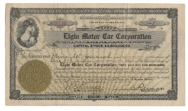 Elgin Motor Car Corporation