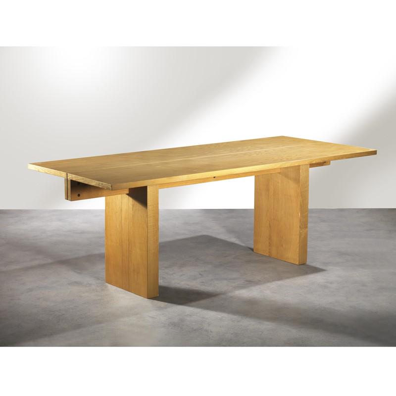 Superstudio OAK WOOD «LAMBDA» TABLE TAVOLO MODELLO LAMBDA in legno di: Superstudio OAK WOOD Â«LAMBDAÂ» TABLE TAVOLO MODELLO LAMBDA in legno di rovere Produzione Giovannetti, Italia, 1972 cm 85x200x72 Bibliografia di confronto Archivio Cristiano Toraldo di Francia [ht