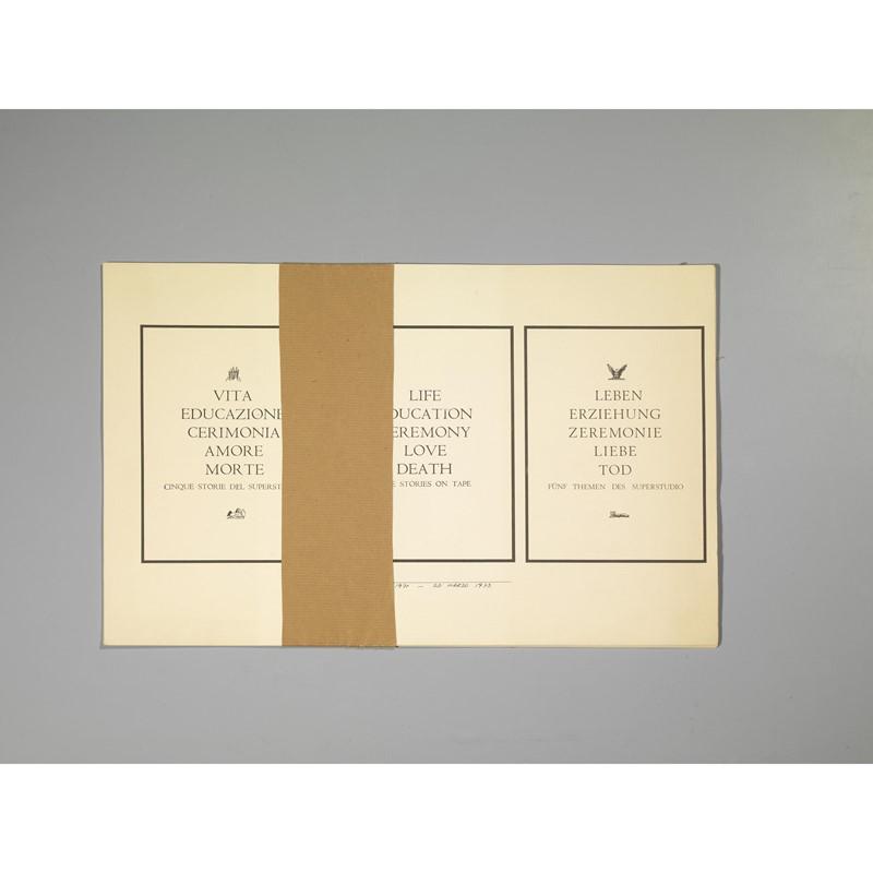 Superstudio «FRAGMENTE AUS EINEM PERSÖNLICHEN MUSEUM» PUBLISHED FOR THE: Superstudio Â«FRAGMENTE AUS EINEM PERSÃ–NLICHEN MUSEUMÂ» PUBLISHED FOR THE EXIBHITION AT NEUE GALERIE AM LANDESMUSEUM JOANNEUM GRAZ IN 1973 FRAGMENTE AUS EINEM PERSÃ–NLICHEN MUSEUM Pubblicat