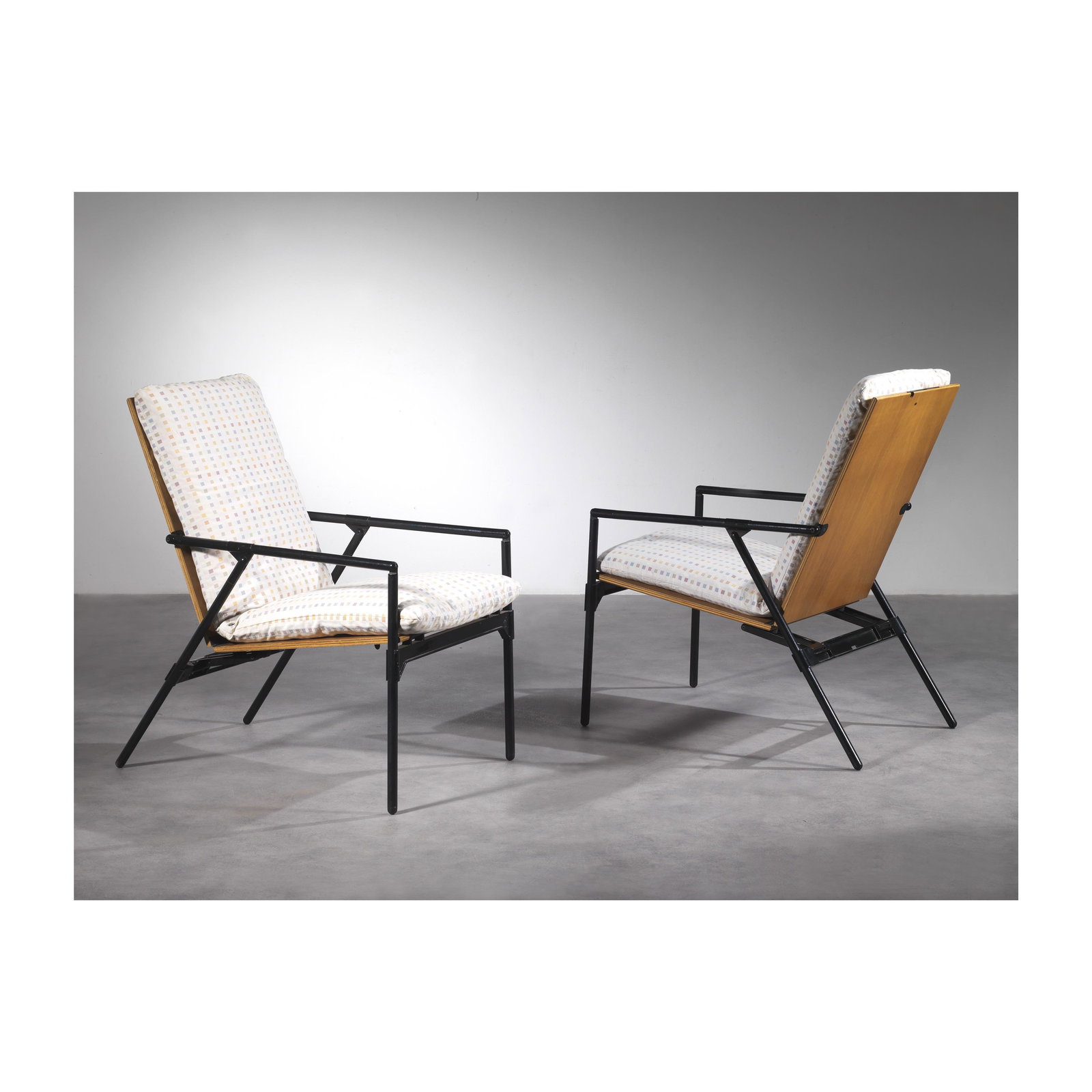 Richard Sapper (Monaco di Baviera, 1932 - Milano, 2015)   TWO «NENA» FOLDING (1 of 4)