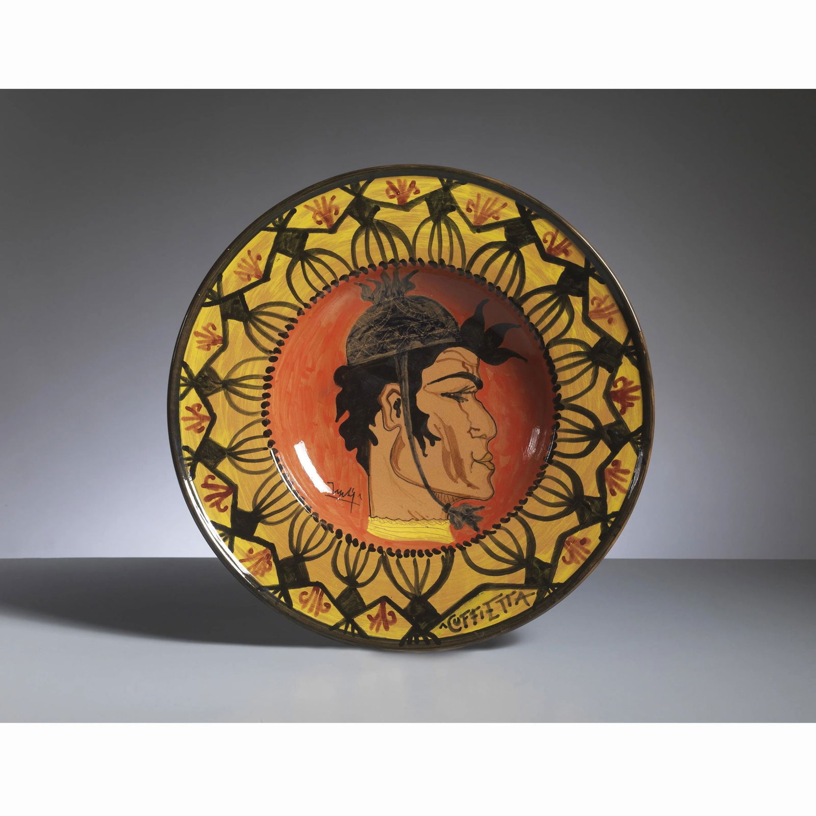 Federico Melis  CERAMIC PLATE (1 of 2)