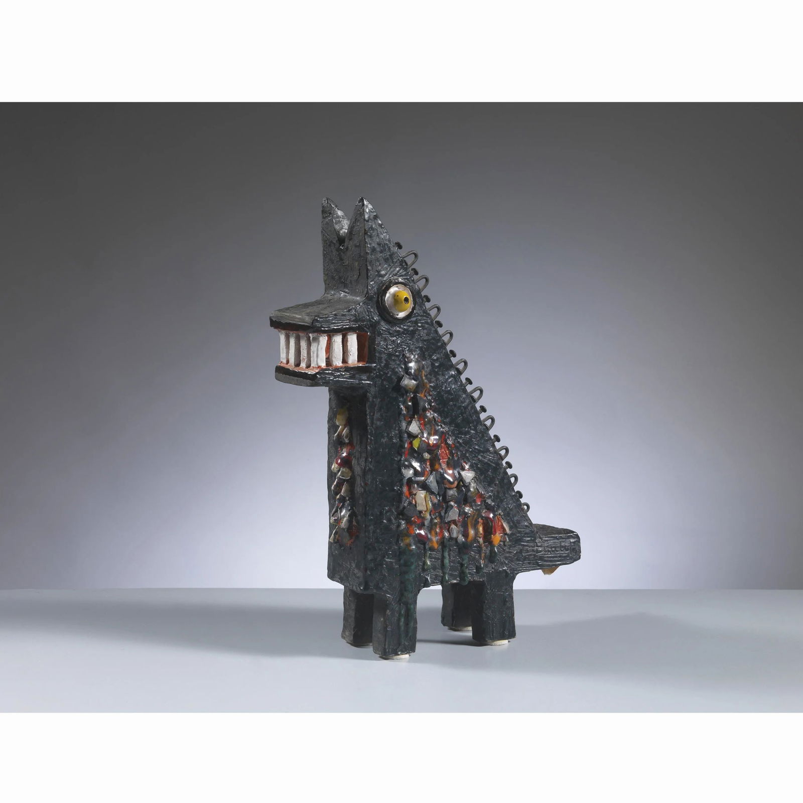 Federico Melis CERAMIC SCULPTURE: Federico Melis (Bosa, 1891 - Urbania, 1969) CERAMIC SCULPTURE SCULTURA in ceramica Firma sul fondo Produzione Italia, 1963 cm H24xL24xP6 Bibliografia di confronto M. Marini, M. L. Ferr