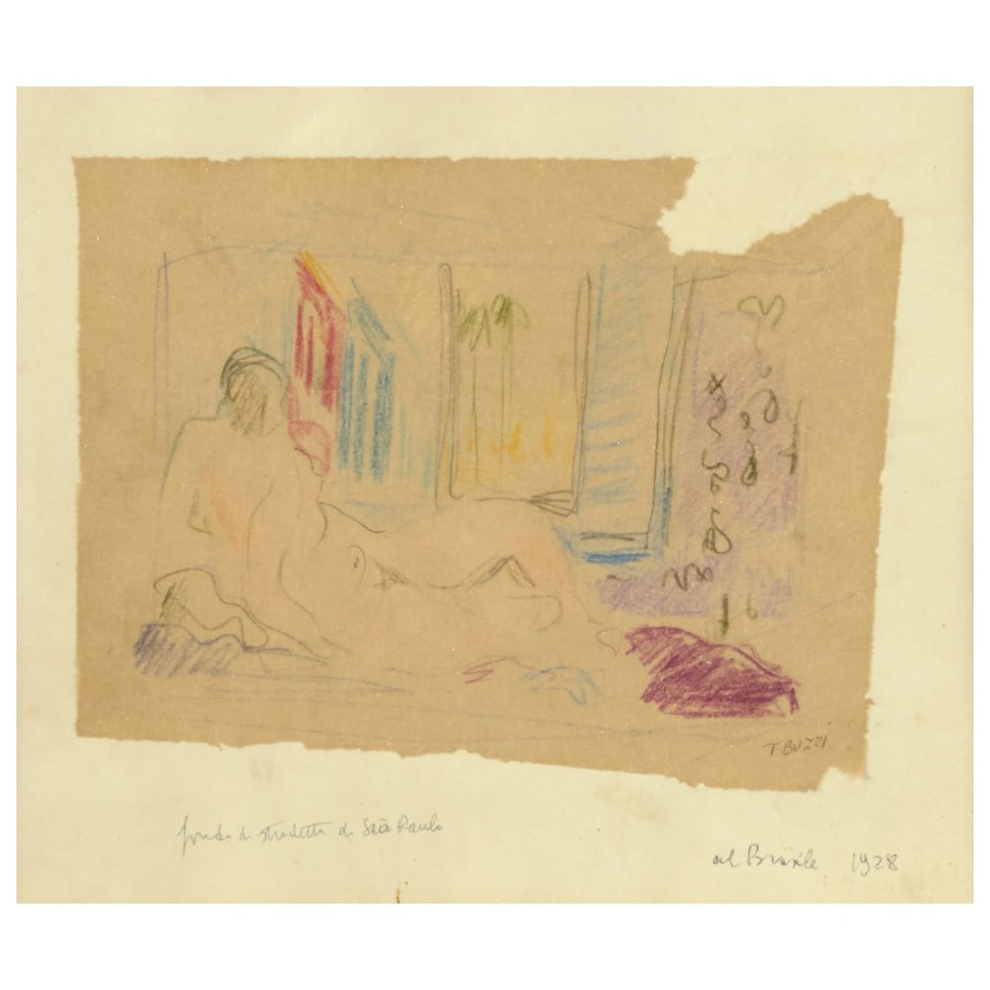 Tomaso Buzzi DRAWING (1 of 2)