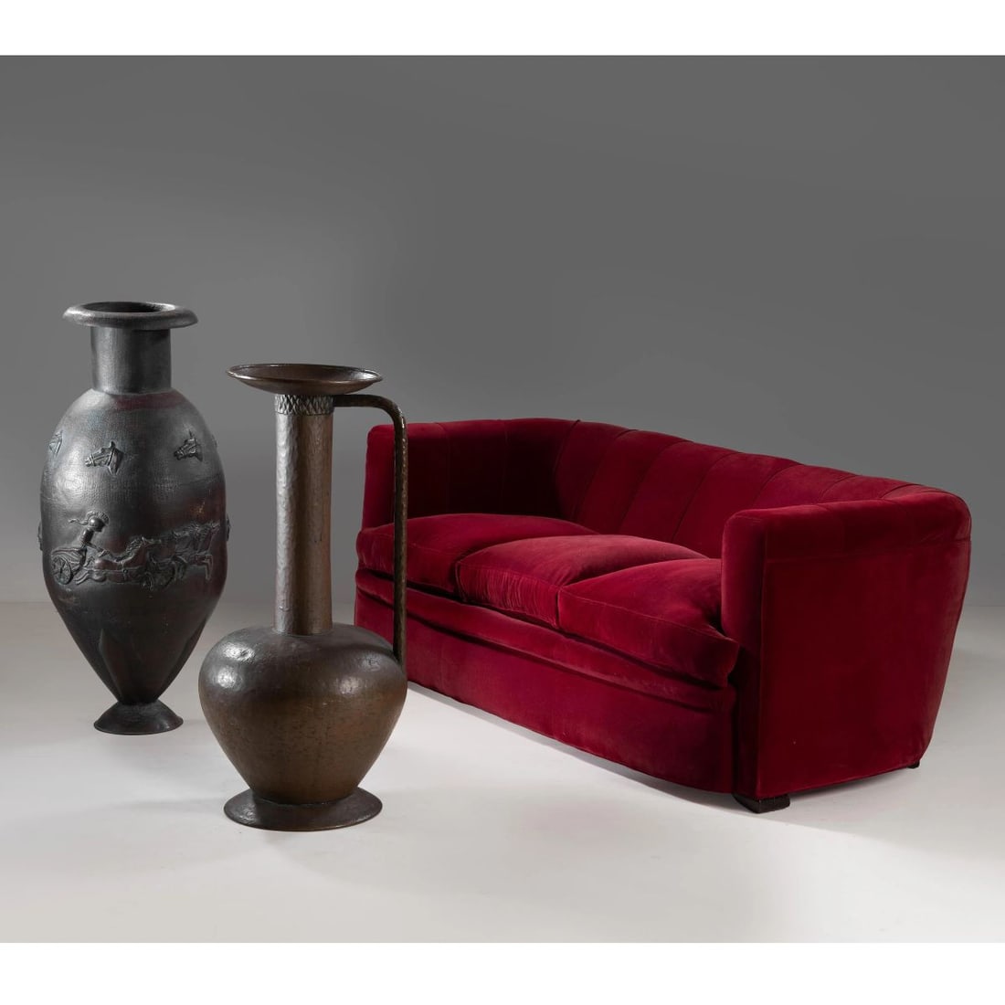 LARGE COPPER PITCHER - 2