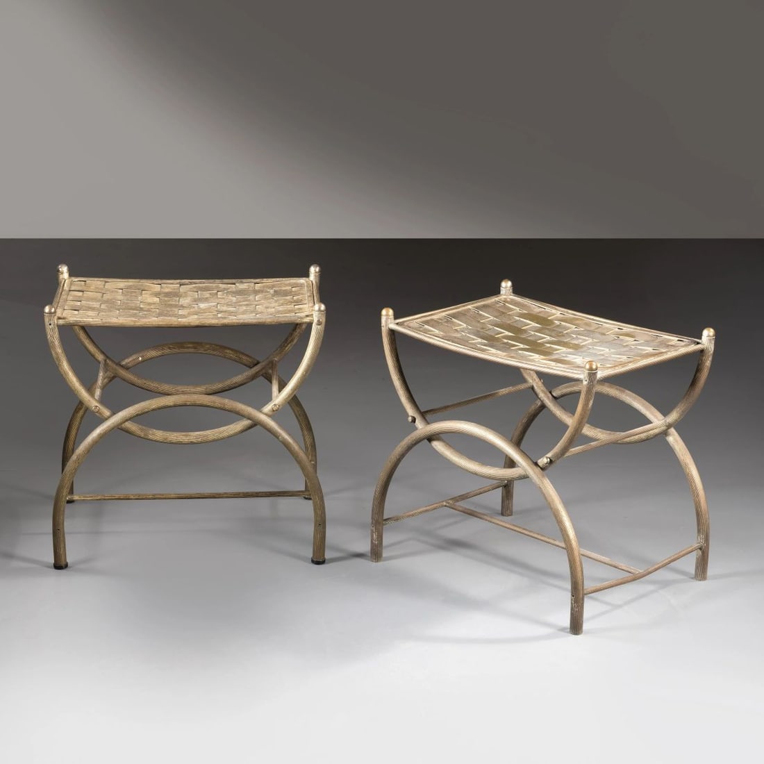 A COUPLE OF METAL STOOLS (1 of 1)