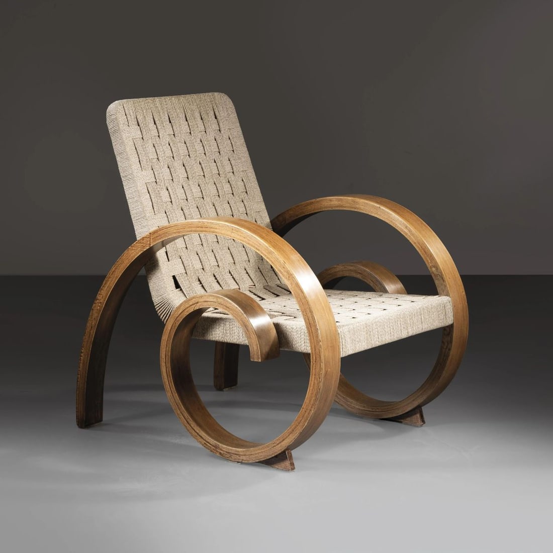 WOODEN ARMCHAIR (1 of 1)
