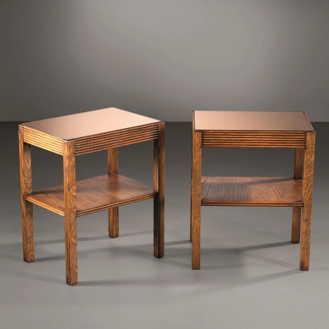 TWO BEDSIDE TABLES (1 of 2)