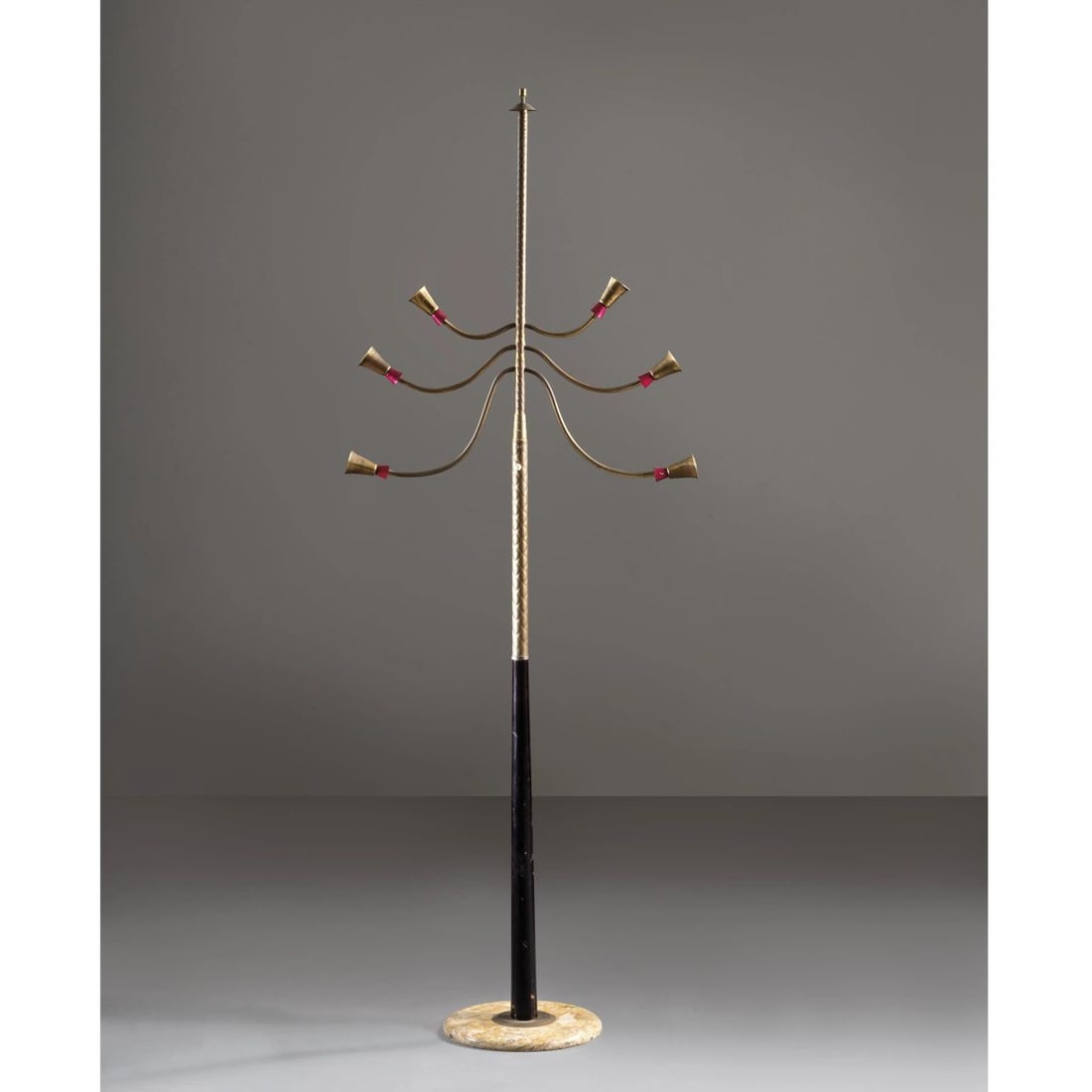 BRASS FLOOR LAMP (1 of 1)