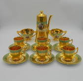 Lemieux China 24k Gold Hand Painted Tea Service Jun 11 16 Antique 2 Modern In Mo Lemieux China 24k Gold Hand Painted Tea Service Jun 11 16 Antique 2 Modern In Mo